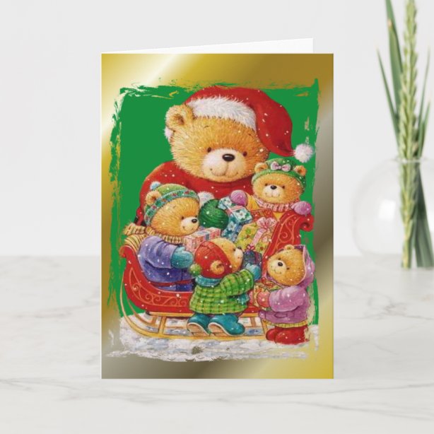 Teddy Bear Cards Zazzle AU