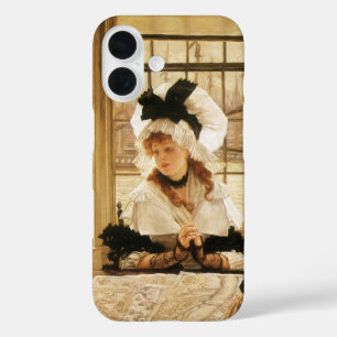 A Tedious Story by James Tissot, Vintage Fine Art iPhone 16 Case