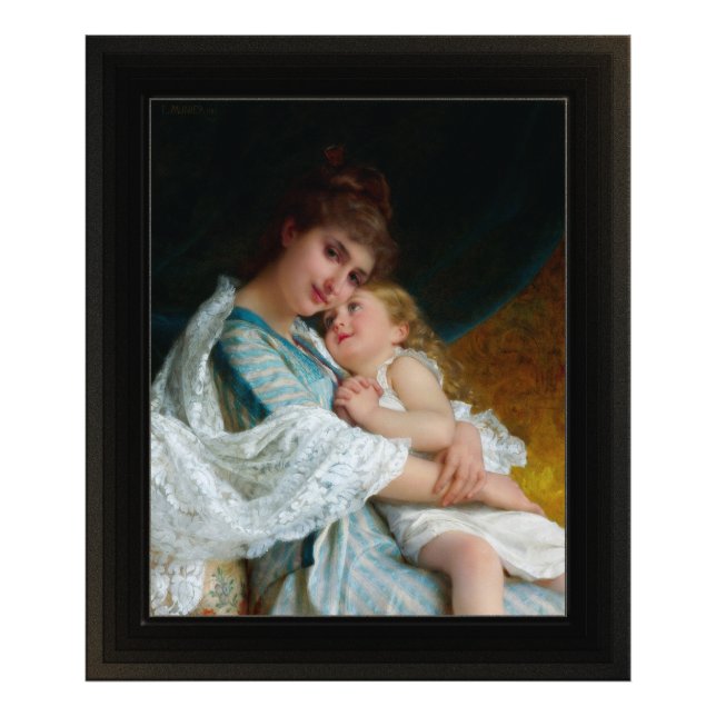 A Tender Embrace by Emile Munier Photo Print (Front)