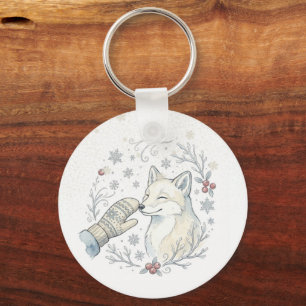 A Tender Winter Boop Key Ring
