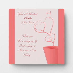 A Thank You To Mum Plaque