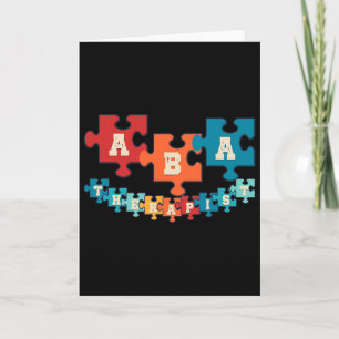 A Therapist Applied Behaviour Analysis Behaviour S Card