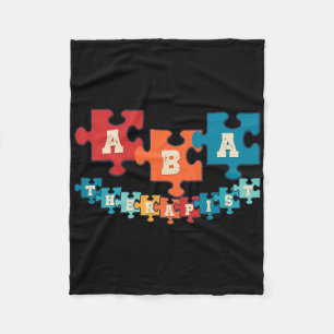 A Therapist Applied Behaviour Analysis Behaviour S Fleece Blanket