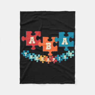A Therapist Applied Behaviour Analysis Behaviour S Fleece Blanket