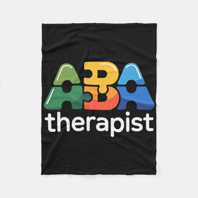 A Therapy Applied Behaviour Analysis Analyst A The Fleece Blanket (Front)