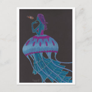 "A Thoughtful Conversation" by Daedelys Postcard