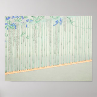 "A Thousand Grasses 3“ Kamisaka Sekka Ukiyo-E   Poster