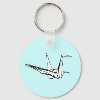 a thousand paper cranes key ring