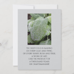A Thousand Years of Craftsmanship Holiday Card
