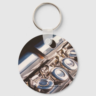 A Three Piece Flute Keychain
