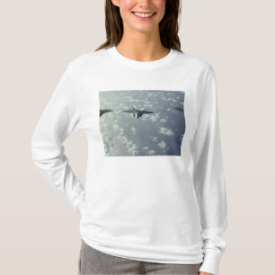 A three-ship formation of F-22 Raptors T-Shirt