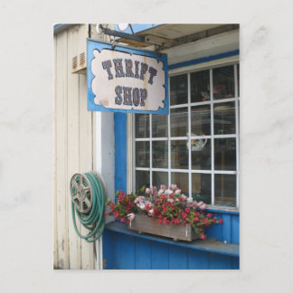 A thrift shop in Moorpark, CA Postcard