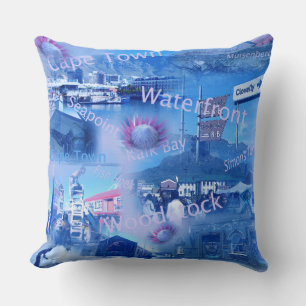 A Throw Pillow about Cape Town