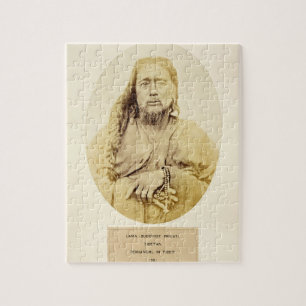 A Tibetan Lama in Pemianchi, Tibet, 19th century ( Jigsaw Puzzle