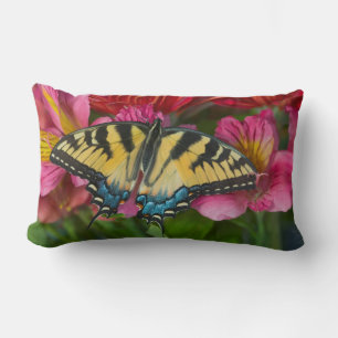 A Tiger Swallowtail Butterfly Lumbar Cushion