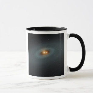 A tight pair of stars and a surrounding disc mug