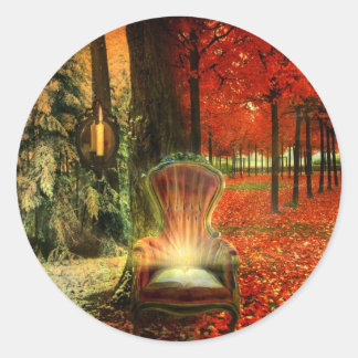 A Time and A Season Classic Round Sticker
