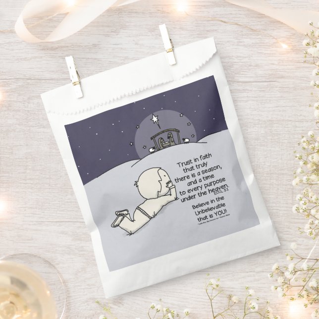 A Time for Every Purpose Favour Bag (Clipped)