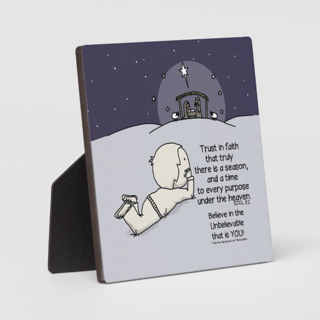 A Time for Every Purpose Plaque (Front)