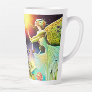 A Time of Recompense Oil Painting Latte Mug