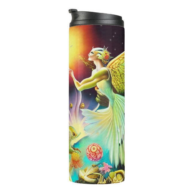 A Time of Recompense Oil Painting Thermal Tumbler (Rotated Right)