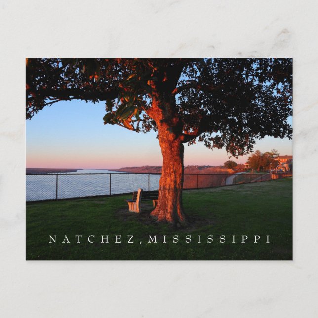 A time of remembrance - Natchez, Mississippi Postcard (Front)