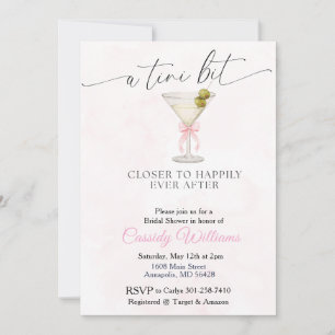 A Tini Bit Closer to Happily Ever After Invitation