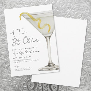 A Tini Bit Older Adult Birthday Party Invitation