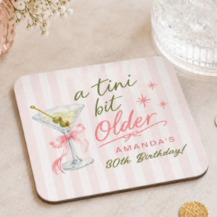 A Tini Bit Older Birthday Coaster