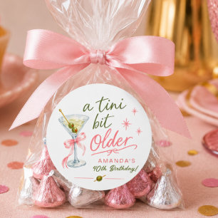 A Tini Bit Older Birthday Sticker