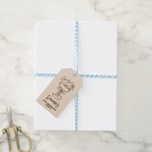 A Tini Bit Older Espresso Martini 30th Birthday Gift Tags