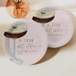 A Tini Bit Older Expresso Martini Birthday Party Paper Plate<br><div class="desc">This is an A Tini Bit Older Pink Expresso Martini Birthday Party Paper Plates!</div>