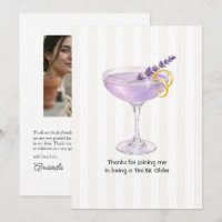 A Tini Bit Older Lavender Martini Birthday