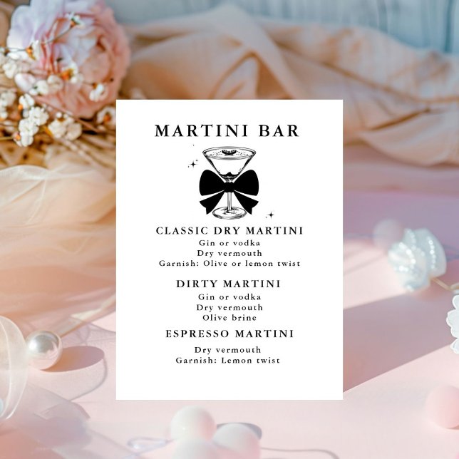 A tini Bit Older Martini Birthday Bar Drink bar Pedestal Sign (Creator Uploaded)