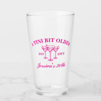 A Tini Bit Older Martini Custom Birthday Party