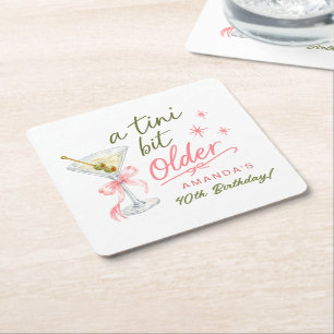 A Tini Bit Older Paper Coaster