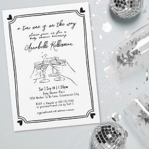 A Tini Little One Baby Shower Invitation