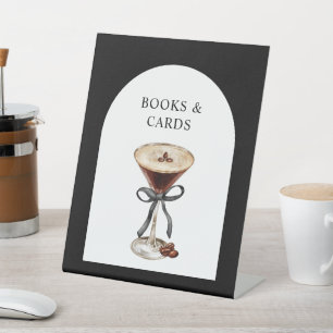 A Tini On is on the Way Baby Shower  Pedestal Sign