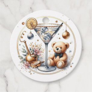 A Tini One Is On The Way! Baby Shower Favour Tags