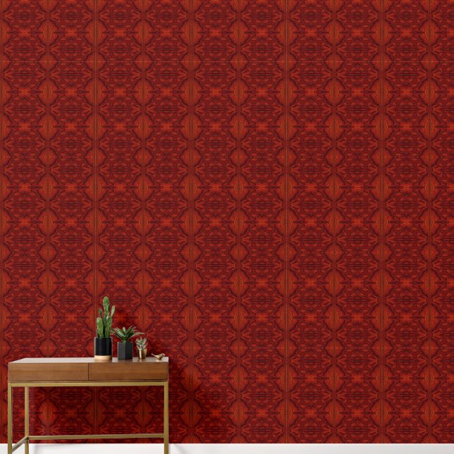 A Tiny Flower in The Gold Wallpaper (Hallway)