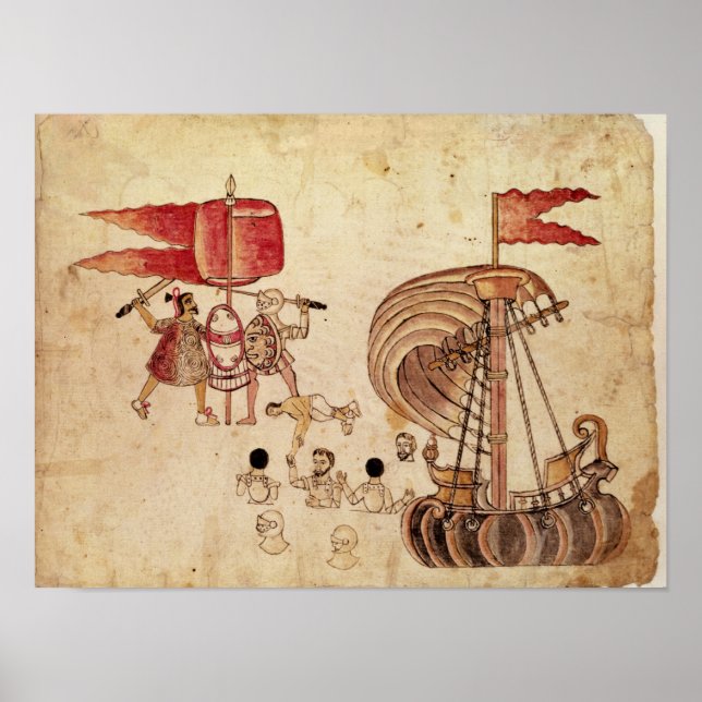 A Tlaxcalan warriorl Poster (Front)