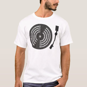 A to Z Turntable T-shirt