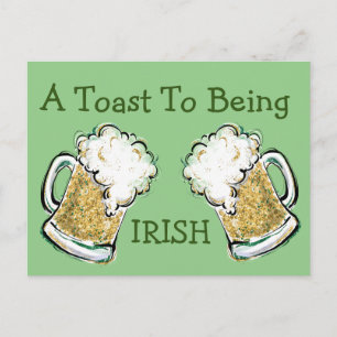 A Toast For The Irish Postcard