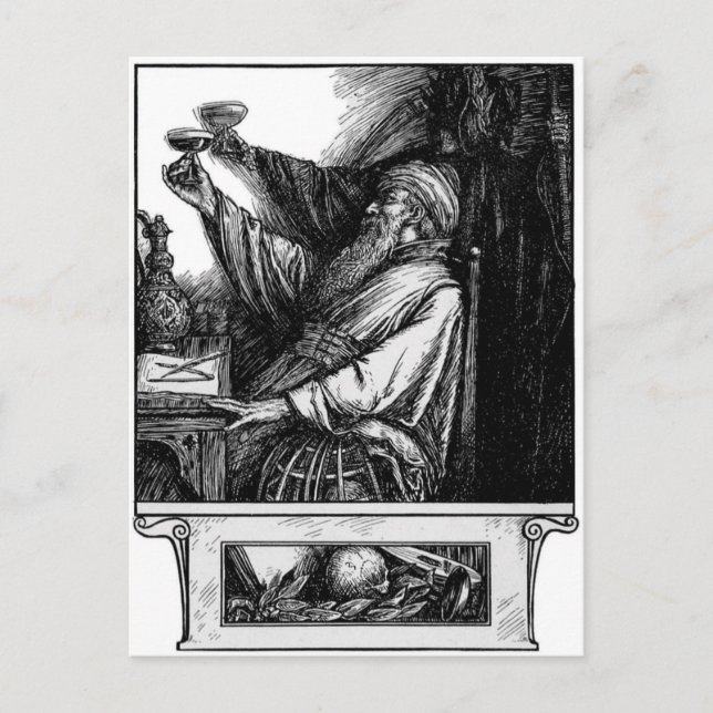 A Toast to Death postcard (Front)