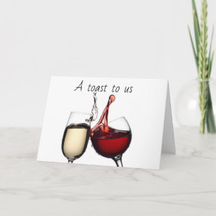 **A TOAST TO US** ON OUR "MUTUAL BIRTHDAY CARD