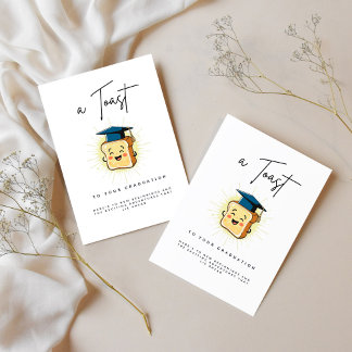A Toast to your Graduation Holiday Card