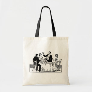 A toast tote bag