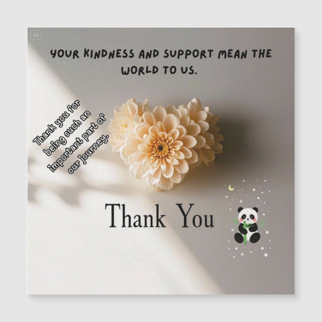 A Token of My Thanks (Front)