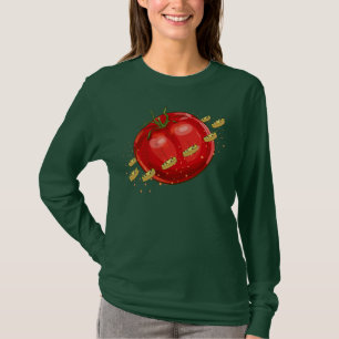 A tomato planet with pizzas surrounding him T-Shirt