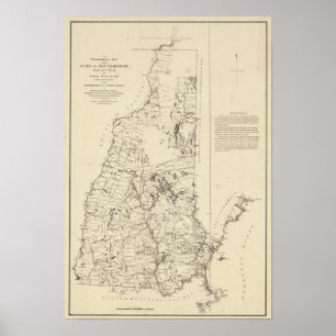 A Topographical Map Poster